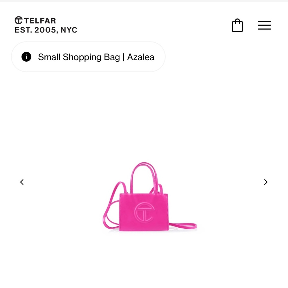 TELFAR Small Shopping Bag | Azalea